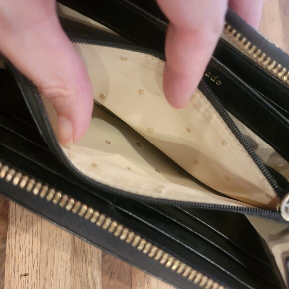 Kate Spade Gold Coast Lacey Quilted Zip Around Wallet - Picture 9 of 13